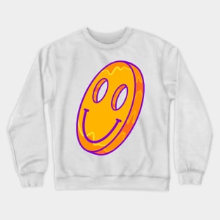 Smiley Emoticon 3D Crewneck Sweatshirt